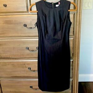 Calvin Klein navy straight line dress, worn once, size 2